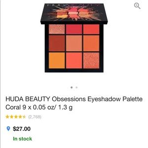Coral Obsession Eyeshadow Palette